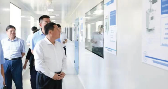 烟台市委常委、黄渤海新区工委书记、管委主任包华莅临明石微纳指导创新中心工作